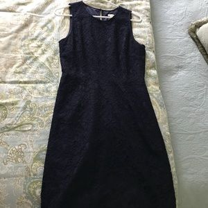 J Crew size 4 navy lace dress